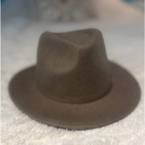 Christian Siriano New York straight Brim 100% wool women’s fedora Hat - Picture 3 of 8